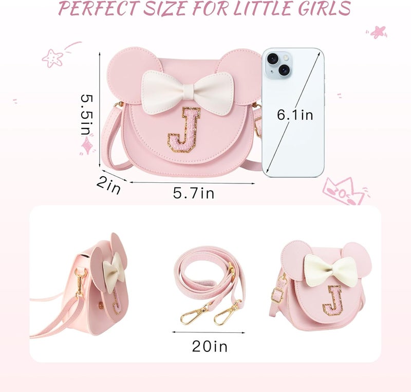 Aganmi Cute Toddler Purse Crossbody Bag for Girls 2 3 4 5 6 7 8 Year Old Girl Birthday Gift Little Girls Purse Kids Wallet - Image 4